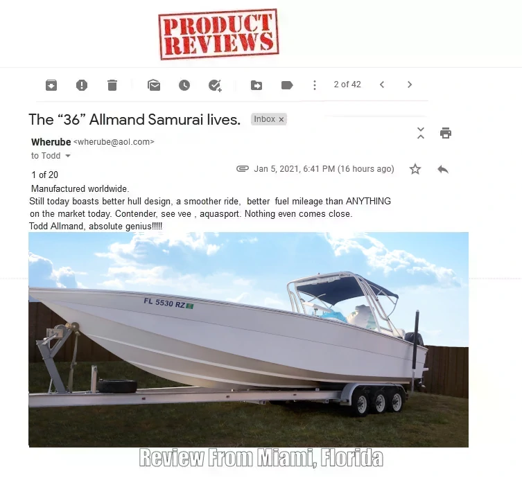 Allmand  Boat Reviews